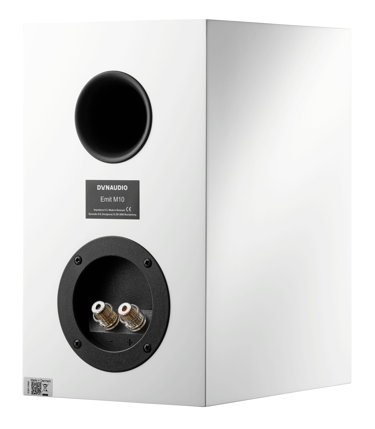 A compact bookshelf speaker